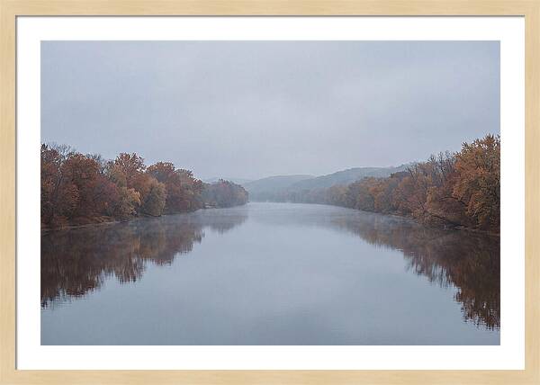 Autumn Reflections On The River