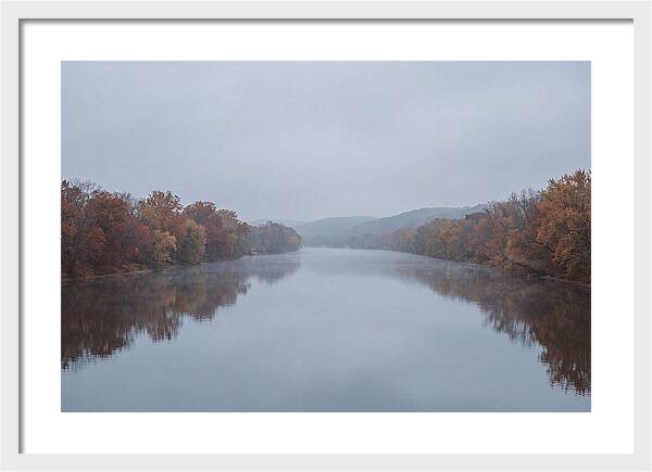 Autumn Reflections On The River