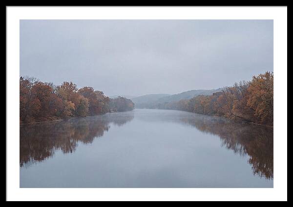Autumn Reflections On The River