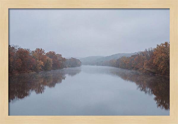 Autumn Reflections On The River