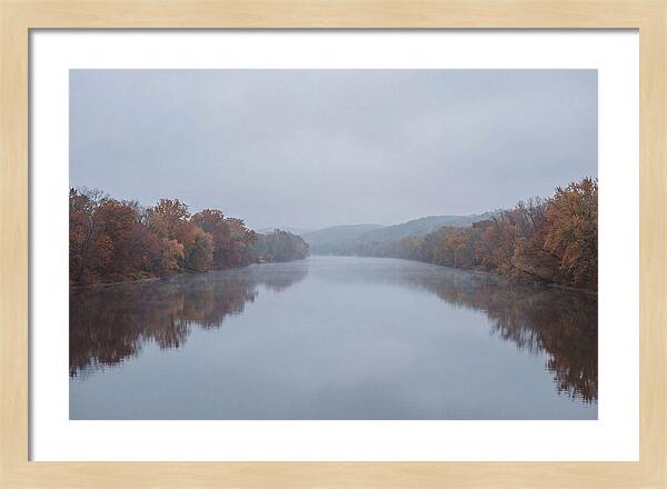 Autumn Reflections On The River