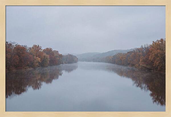Autumn Reflections On The River
