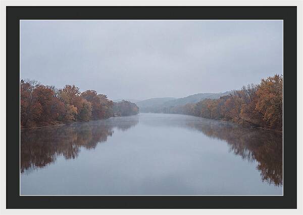 Autumn Reflections On The River