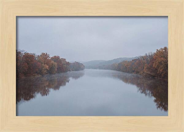 Autumn Reflections On The River