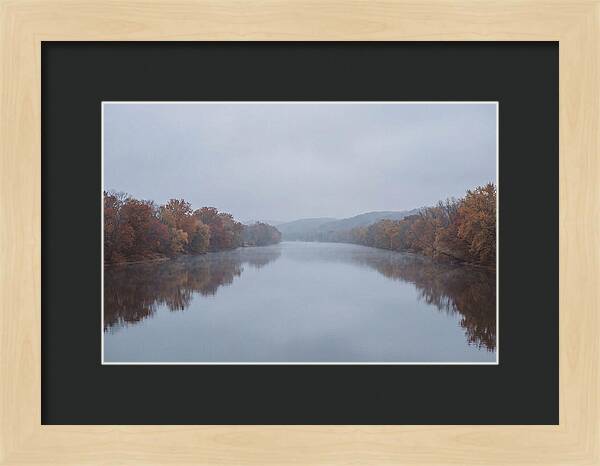 Autumn Reflections On The River