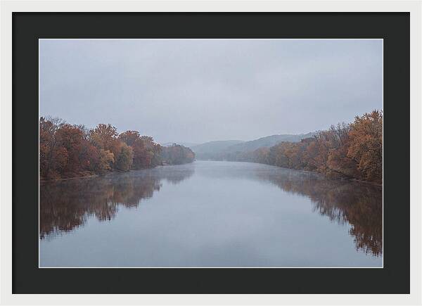 Autumn Reflections On The River