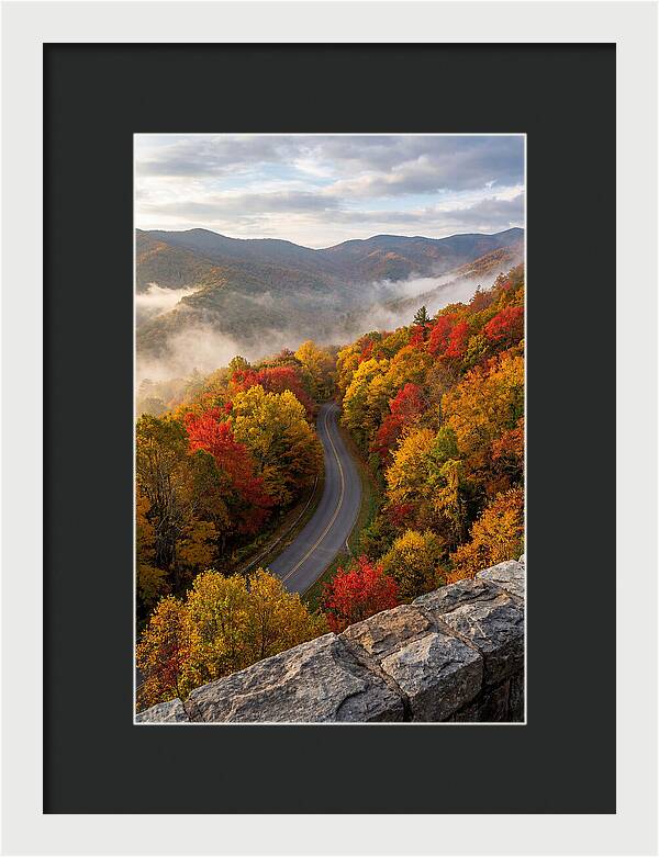 Autumn Serenity Along The Parkway