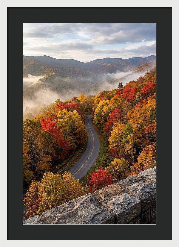 Autumn Serenity Along The Parkway