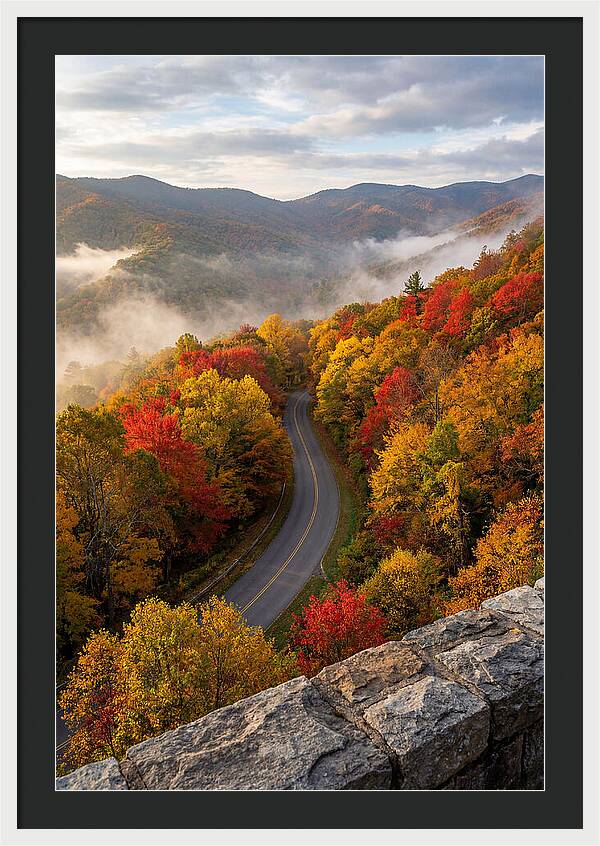 Autumn Serenity Along The Parkway