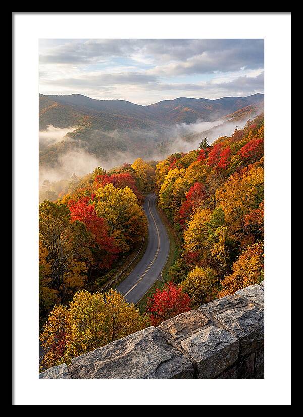 Autumn Serenity Along The Parkway