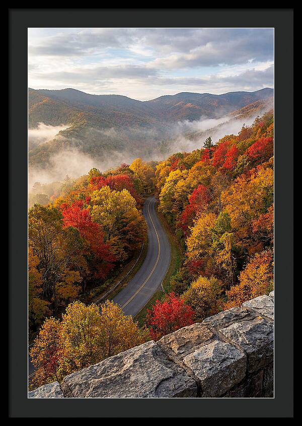 Autumn Serenity Along The Parkway