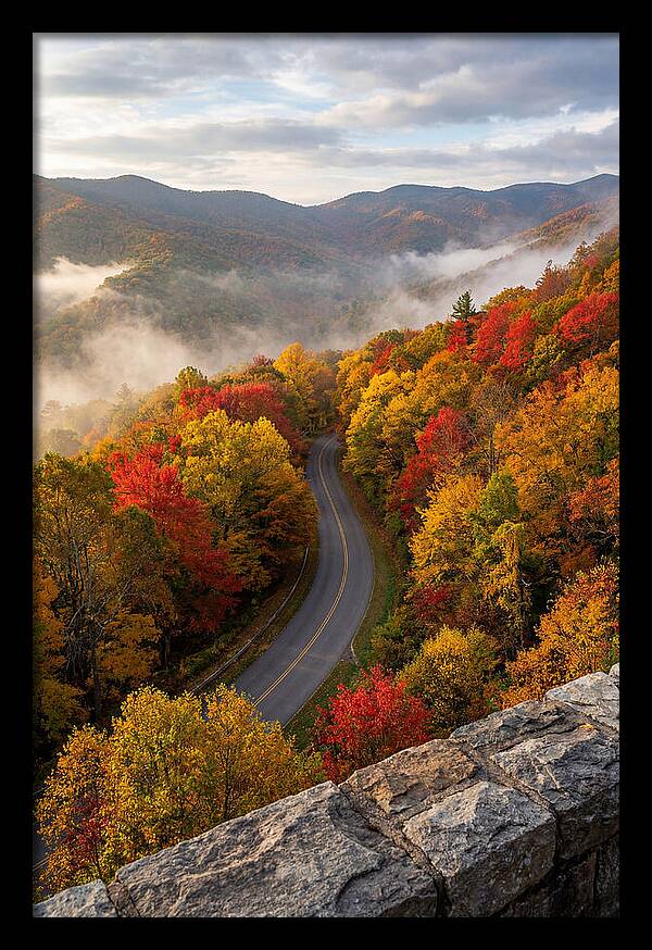 Autumn Serenity Along The Parkway