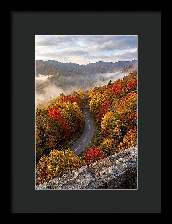 Autumn Serenity Along The Parkway