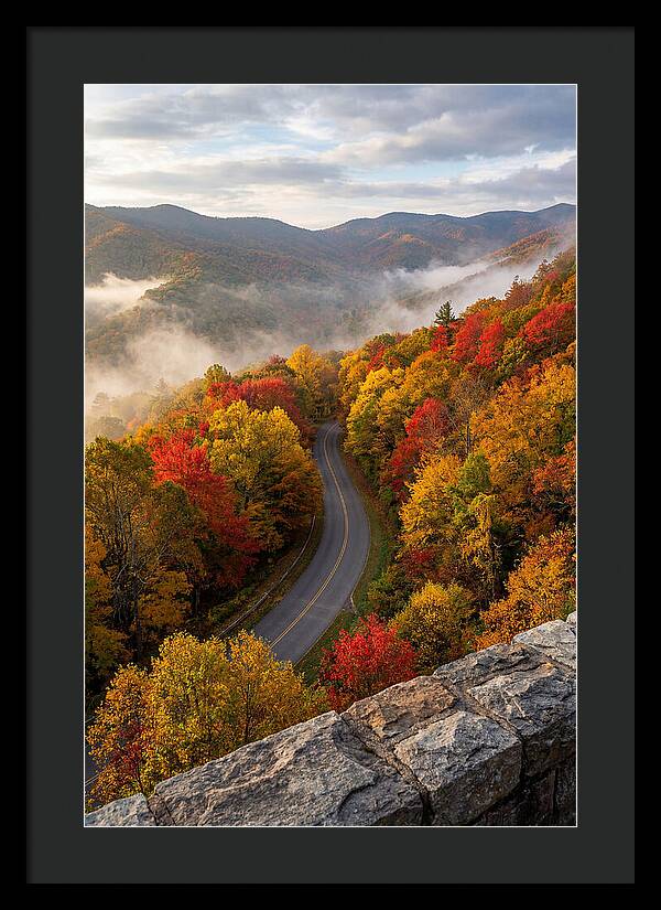 Autumn Serenity Along The Parkway