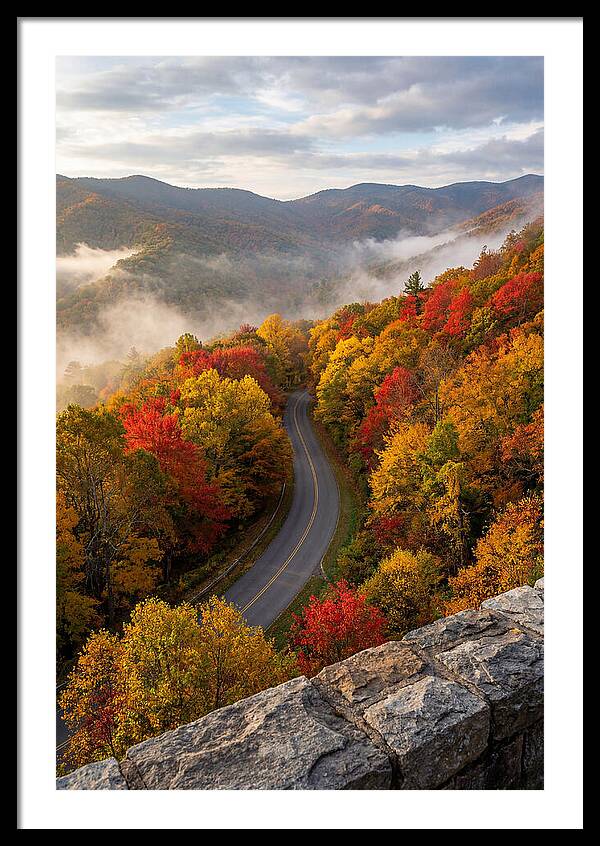 Autumn Serenity Along The Parkway