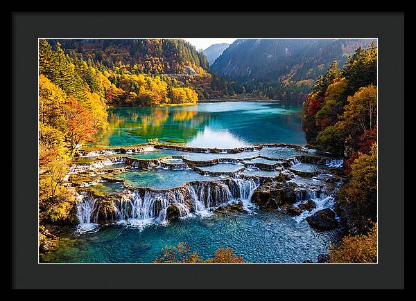 Autumn Serenity At Five Flower Lake