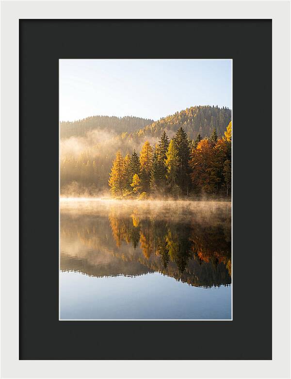 Autumn Serenity At Tishomingo Lake