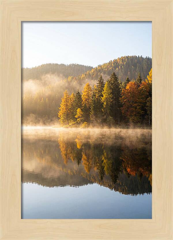Autumn Serenity At Tishomingo Lake