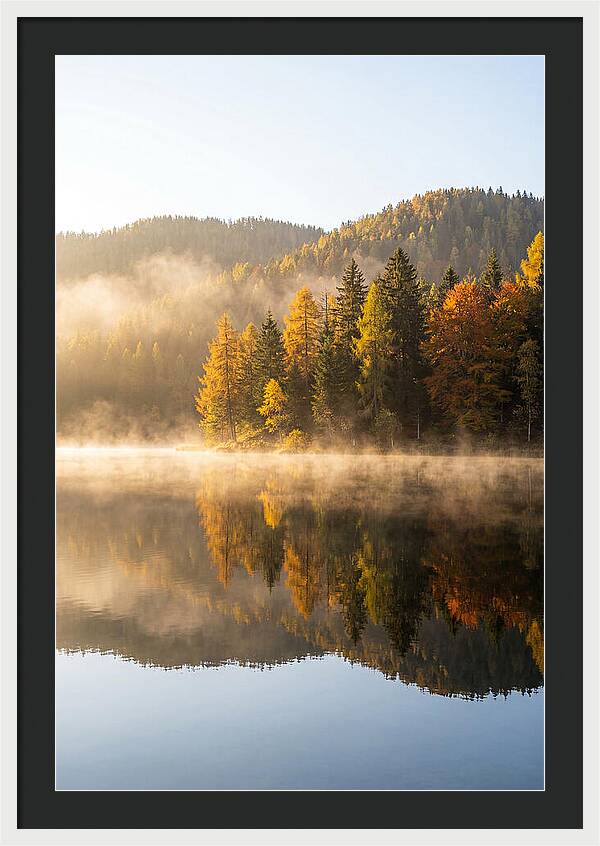 Autumn Serenity At Tishomingo Lake