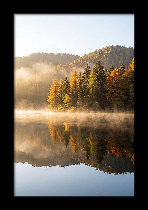 Autumn Serenity At Tishomingo Lake