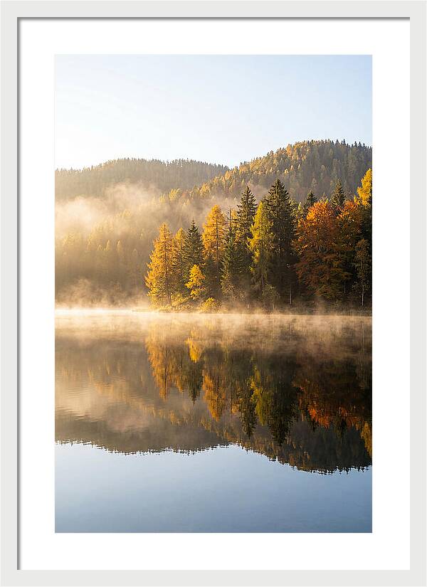 Autumn Serenity At Tishomingo Lake