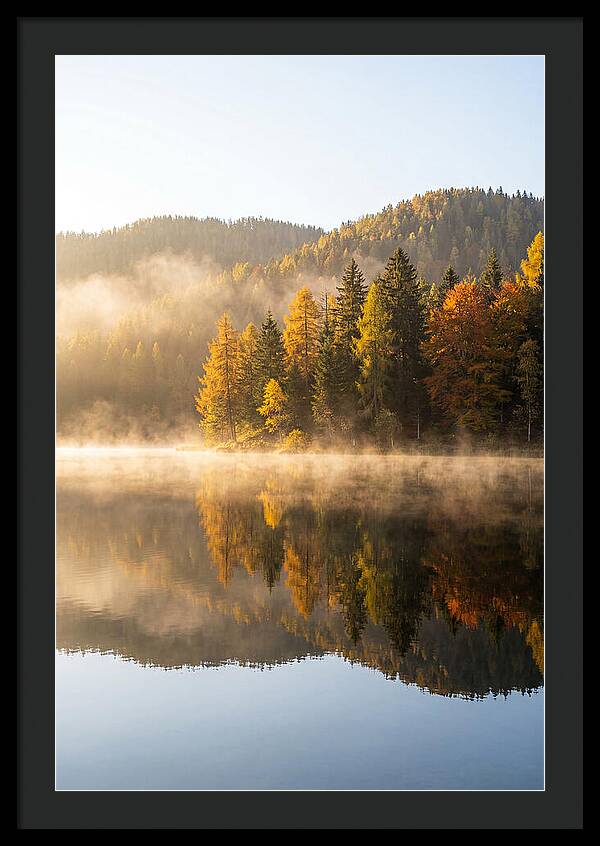Autumn Serenity At Tishomingo Lake