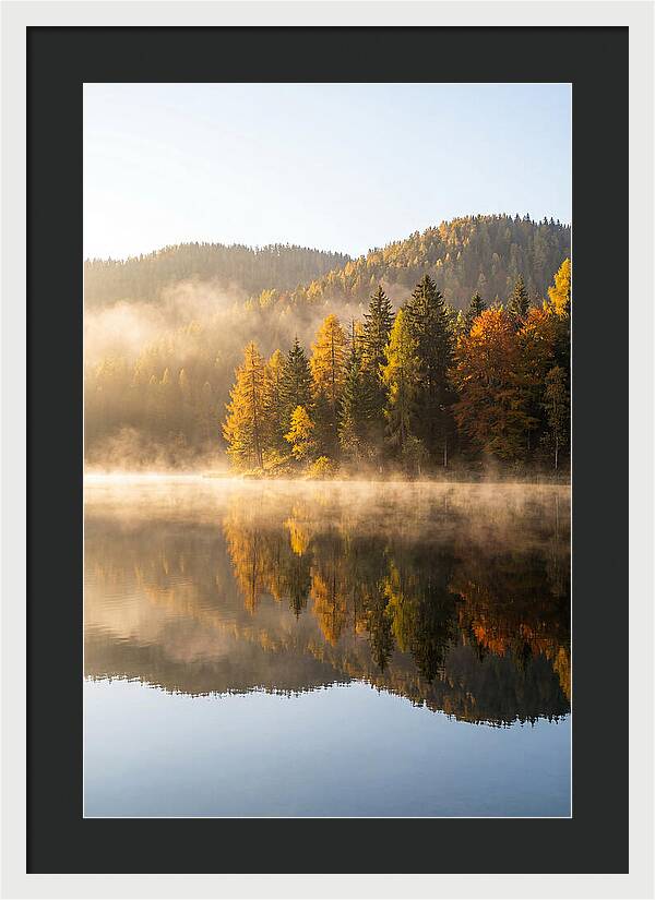 Autumn Serenity At Tishomingo Lake