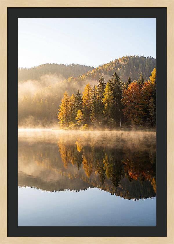 Autumn Serenity At Tishomingo Lake