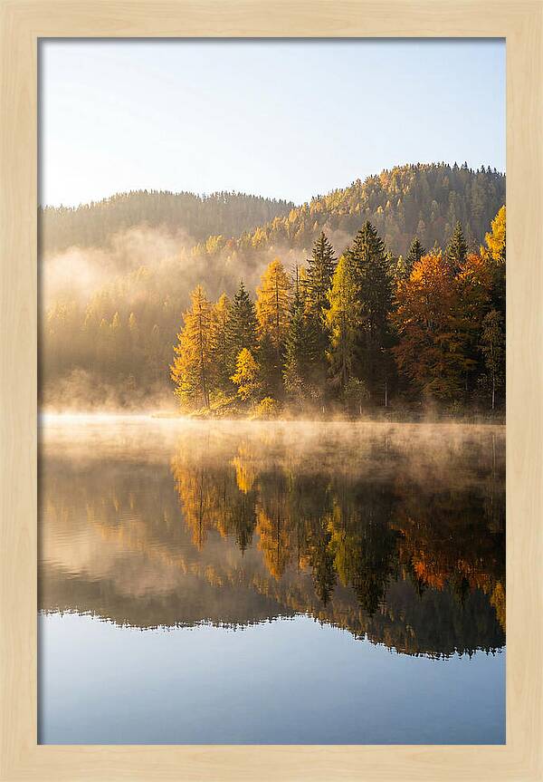 Autumn Serenity At Tishomingo Lake