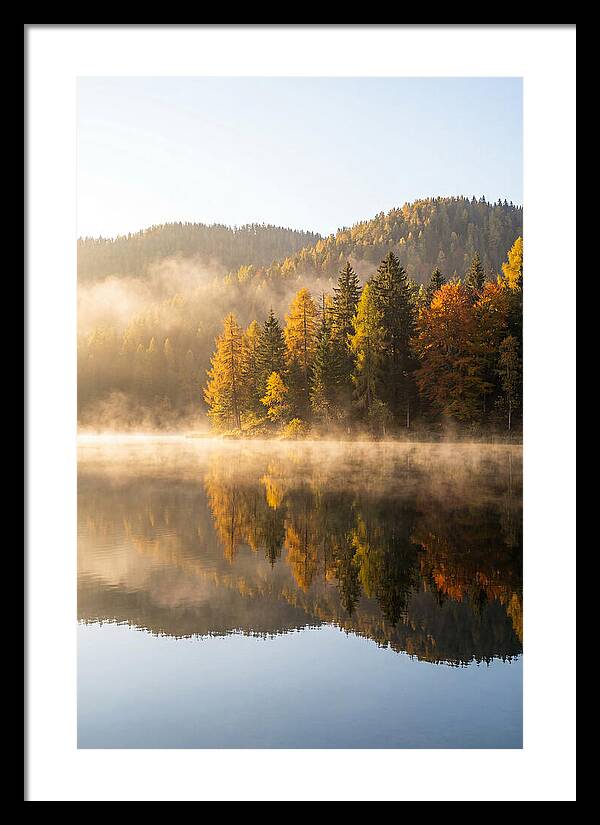Autumn Serenity At Tishomingo Lake