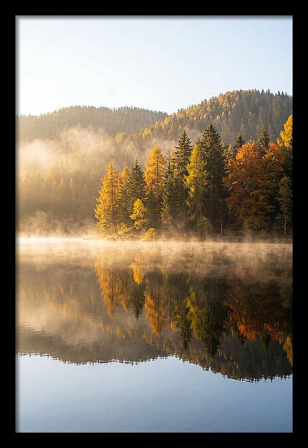 Autumn Serenity At Tishomingo Lake