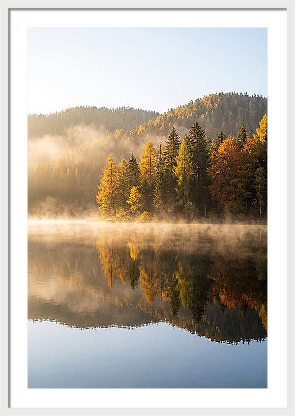 Autumn Serenity At Tishomingo Lake