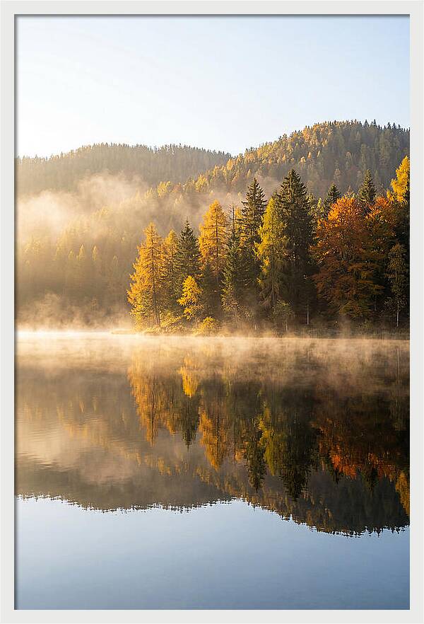 Autumn Serenity At Tishomingo Lake