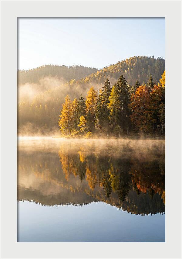 Autumn Serenity At Tishomingo Lake
