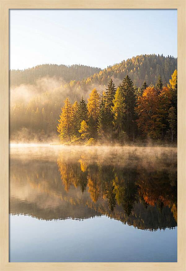 Autumn Serenity At Tishomingo Lake