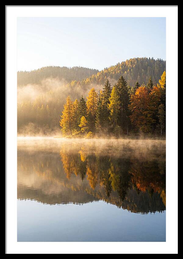 Autumn Serenity At Tishomingo Lake