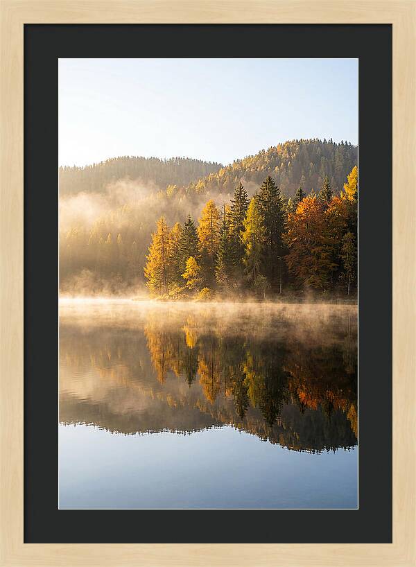 Autumn Serenity At Tishomingo Lake