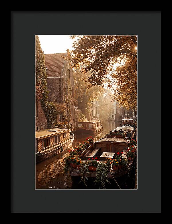 Autumn Serenity By The Canal