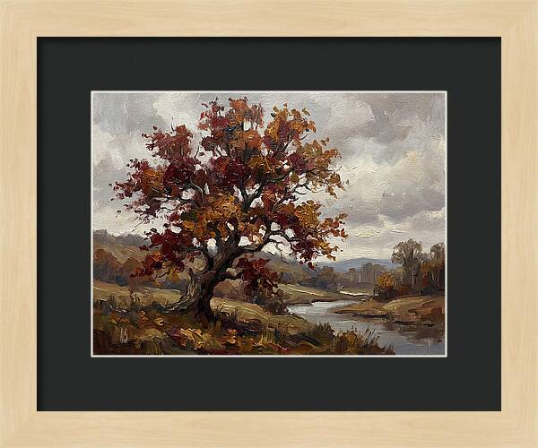 Autumn Serenity In Nature
