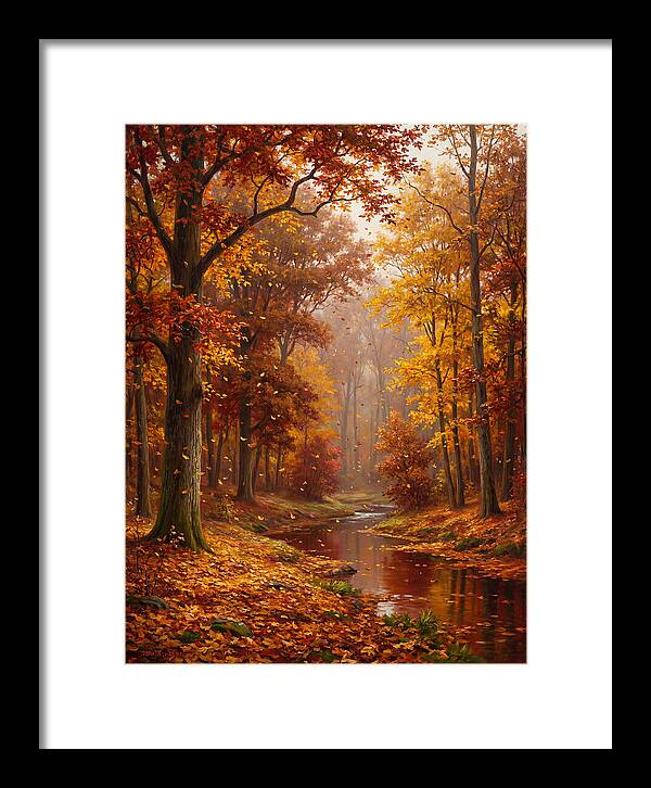 Autumn Serenity In The Forest