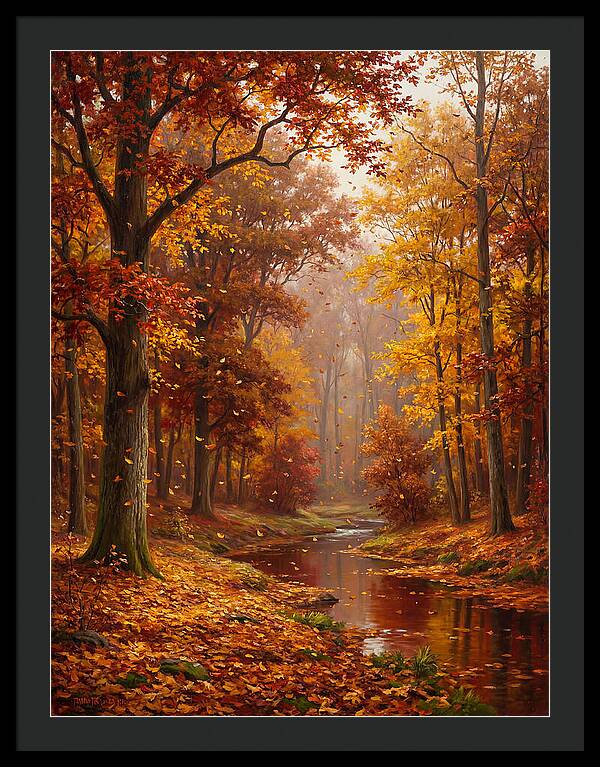 Autumn Serenity In The Forest
