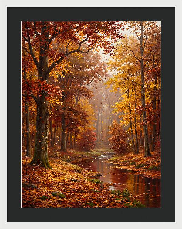 Autumn Serenity In The Forest
