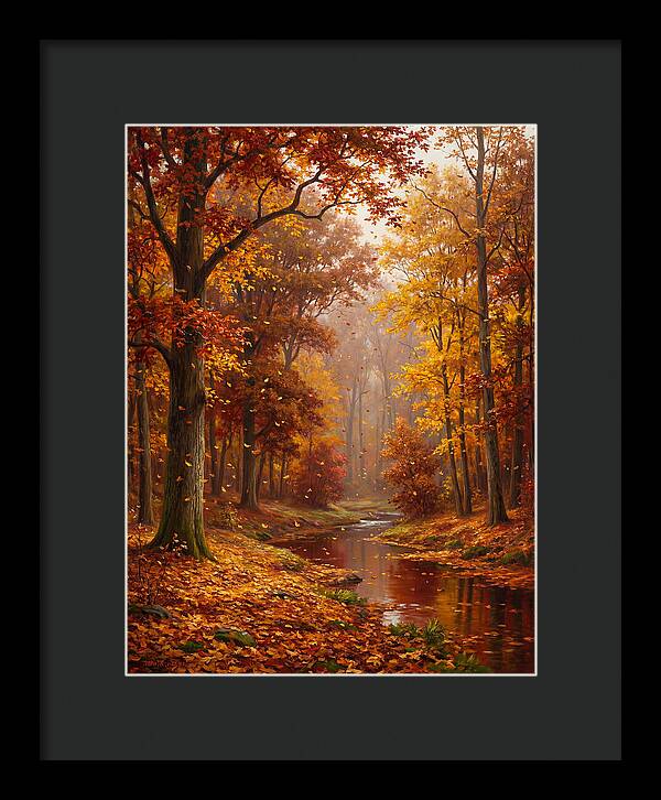 Autumn Serenity In The Forest