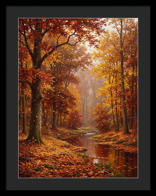 Autumn Serenity In The Forest