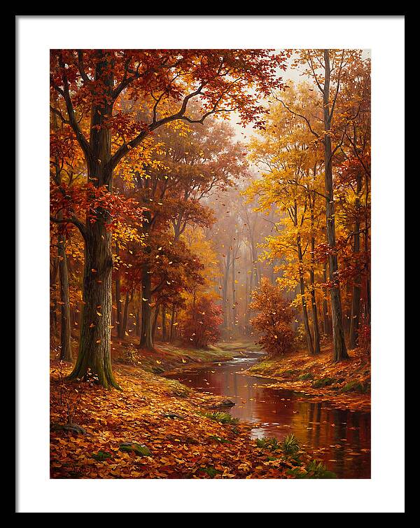 Autumn Serenity In The Forest