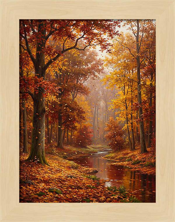 Autumn Serenity In The Forest