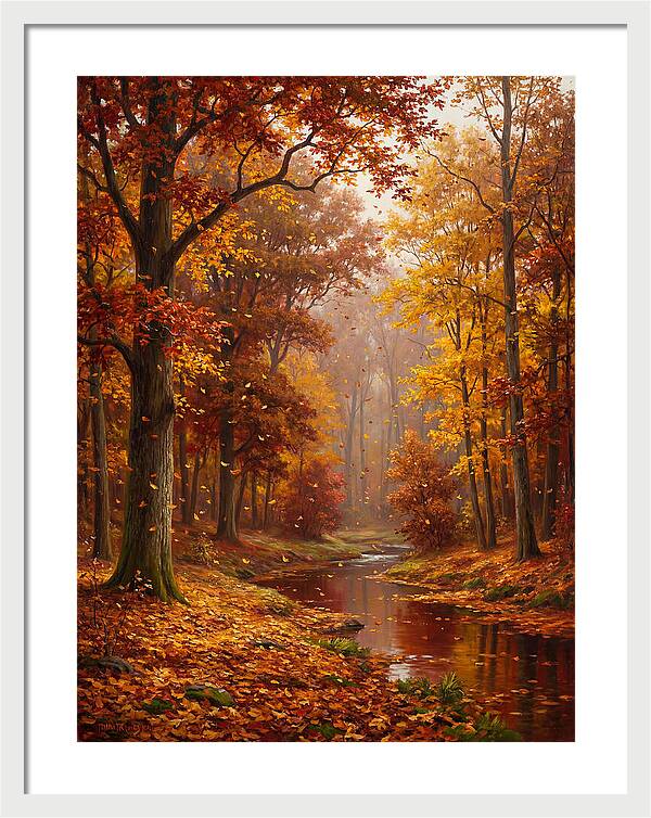 Autumn Serenity In The Forest
