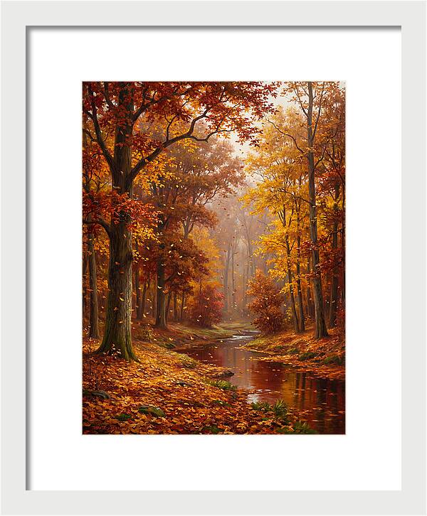 Autumn Serenity In The Forest