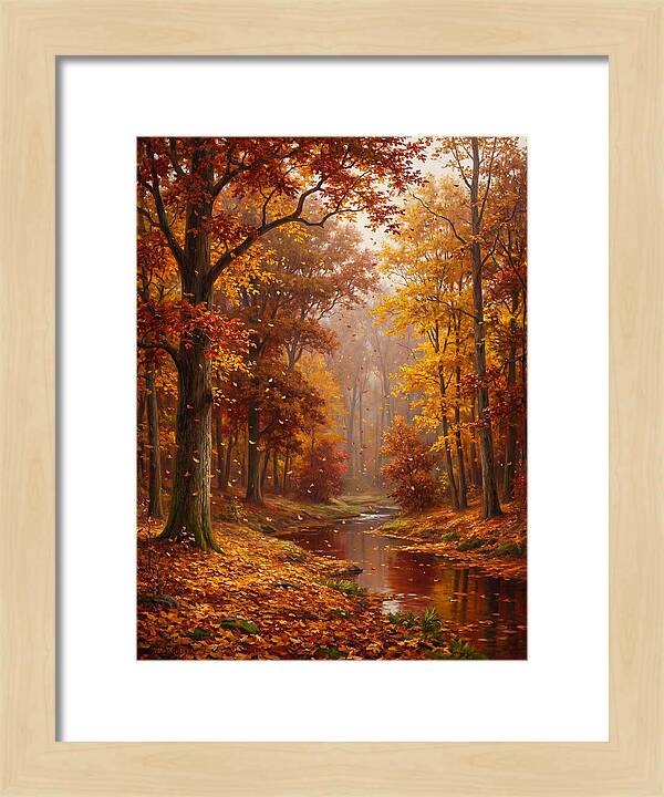 Autumn Serenity In The Forest