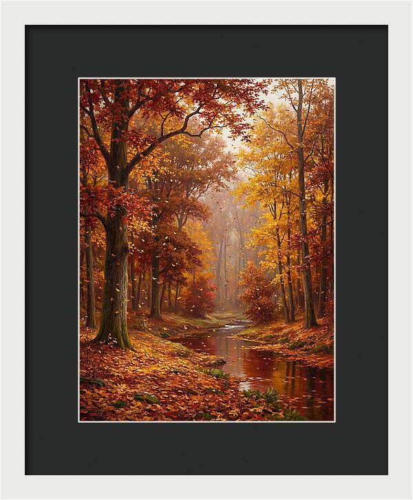 Autumn Serenity In The Forest